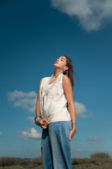 Moonstone Begie vest