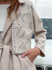 Charisma beige coat& vest