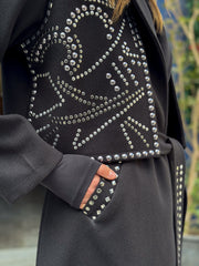 Charisma black coat&vest