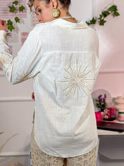 Viola jubayr Embroiderey pants