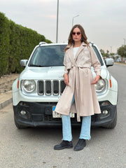 Charisma beige coat& vest