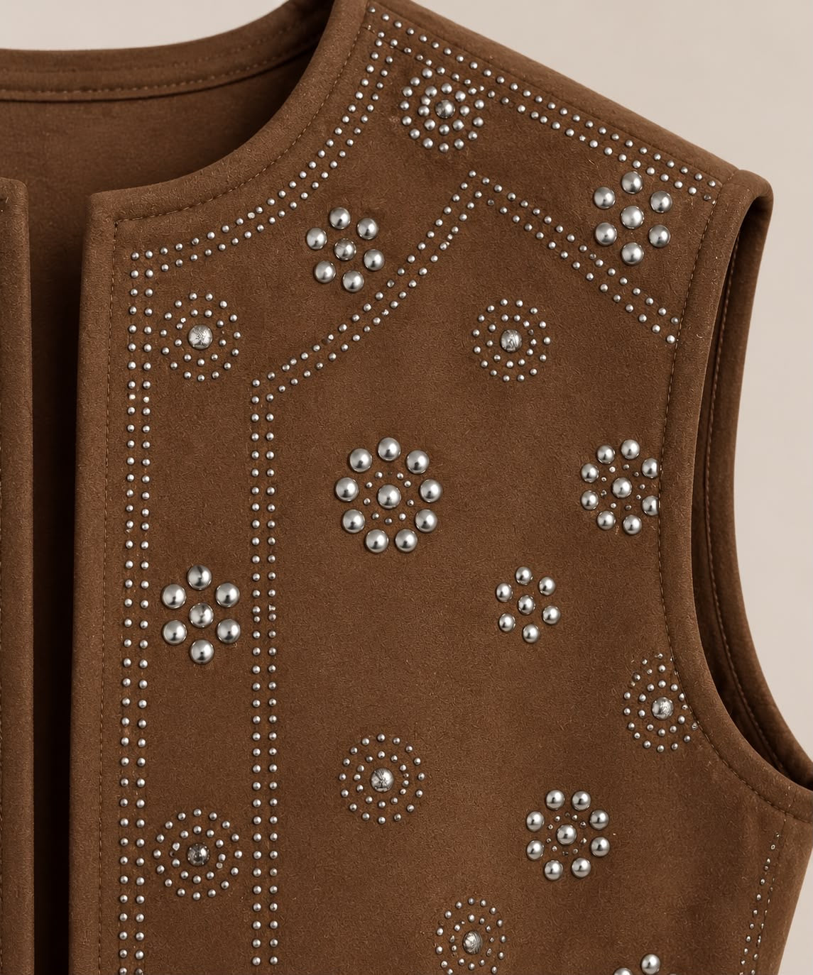 Tera vest Brown