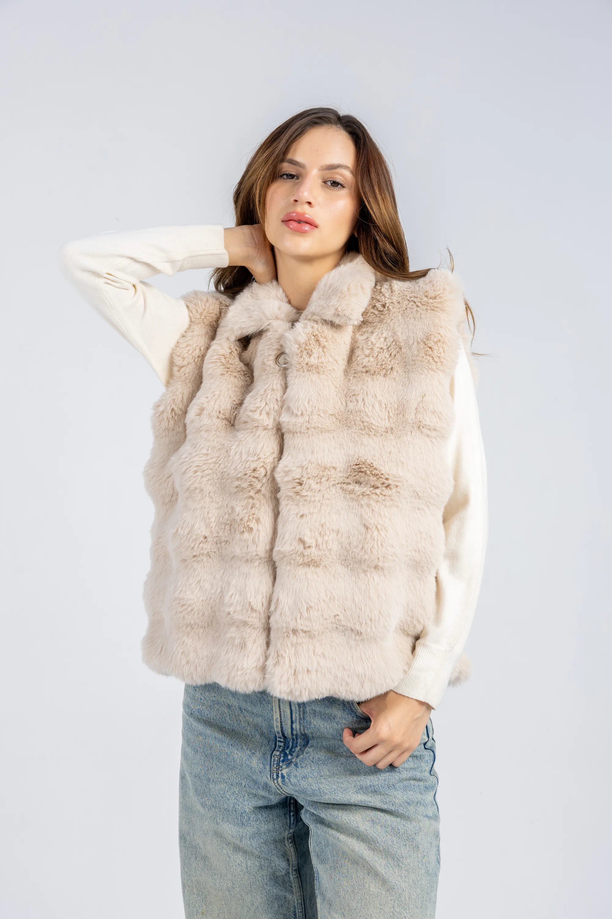 Ruby Fur -Vest