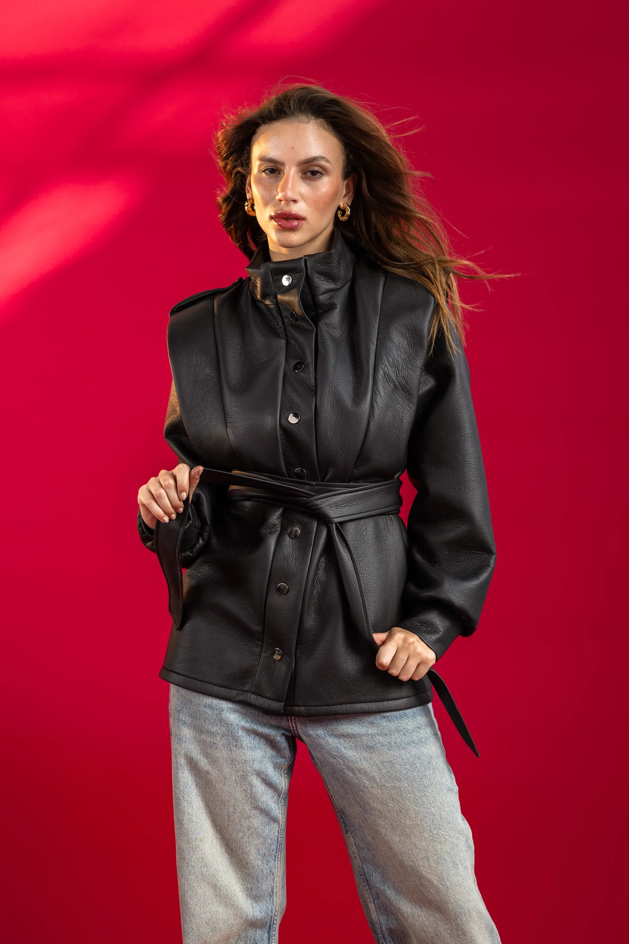 Charme Jacket in Black