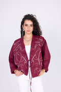 Melody Shirt in Burgundy