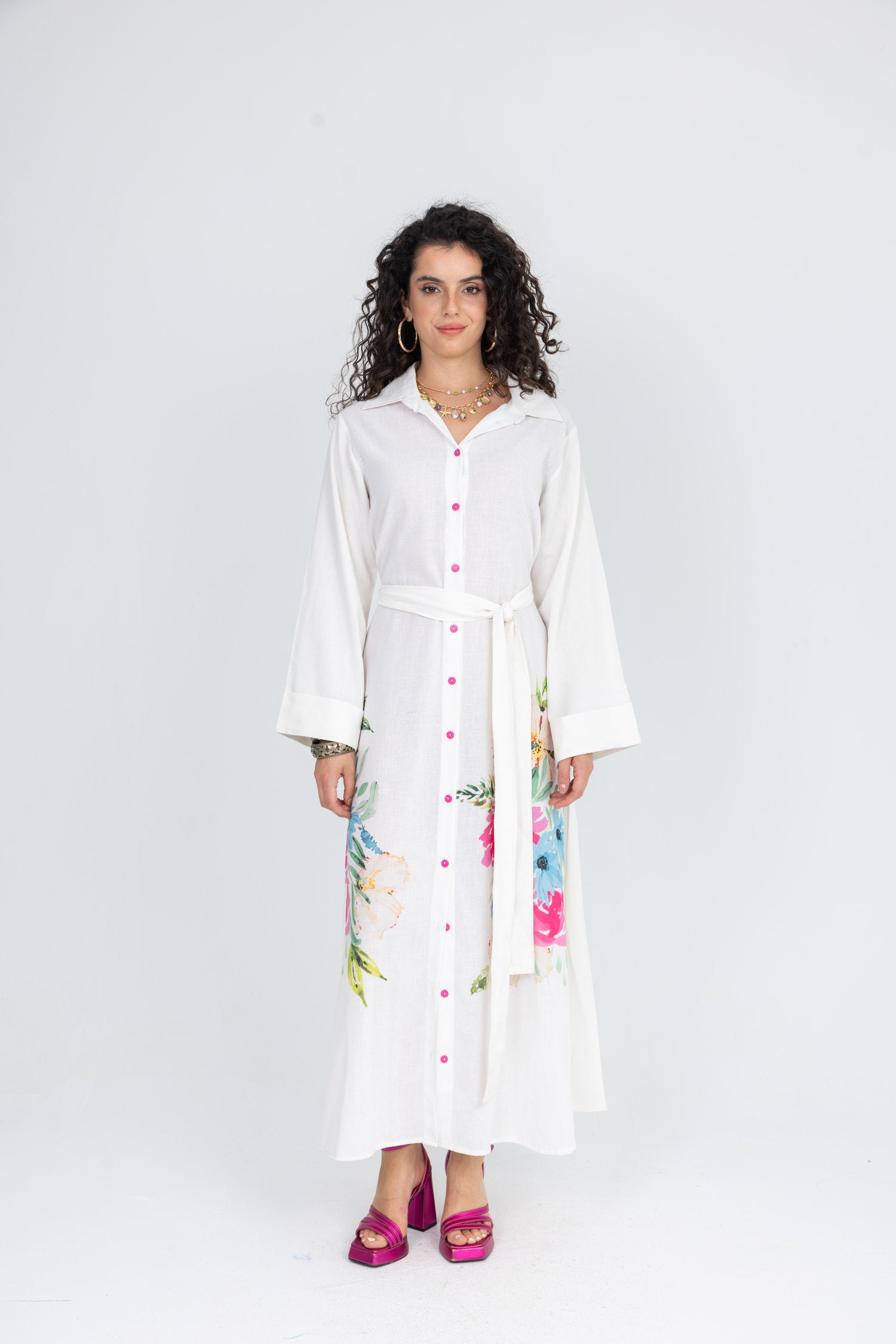 Dove Long Sleeve Dress