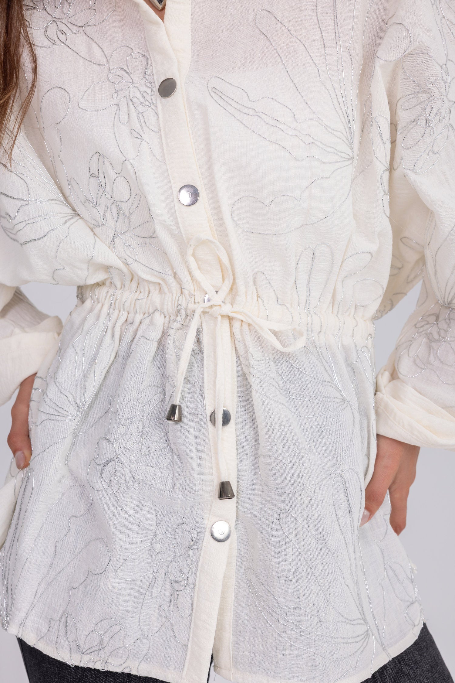 Sketch Shirt in Off-White