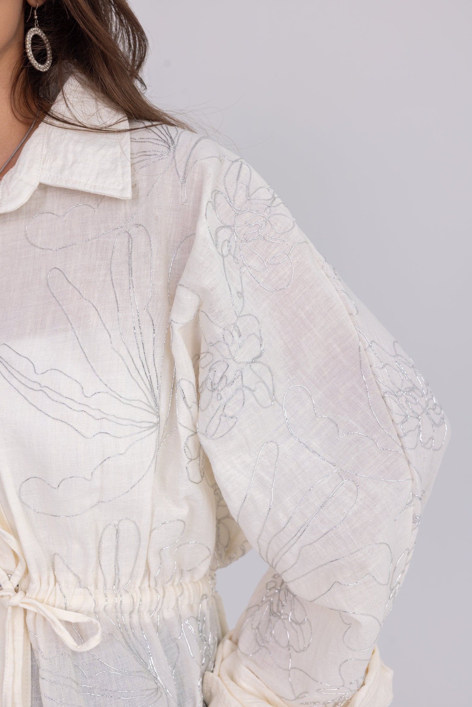 Sketch Shirt in Off-White
