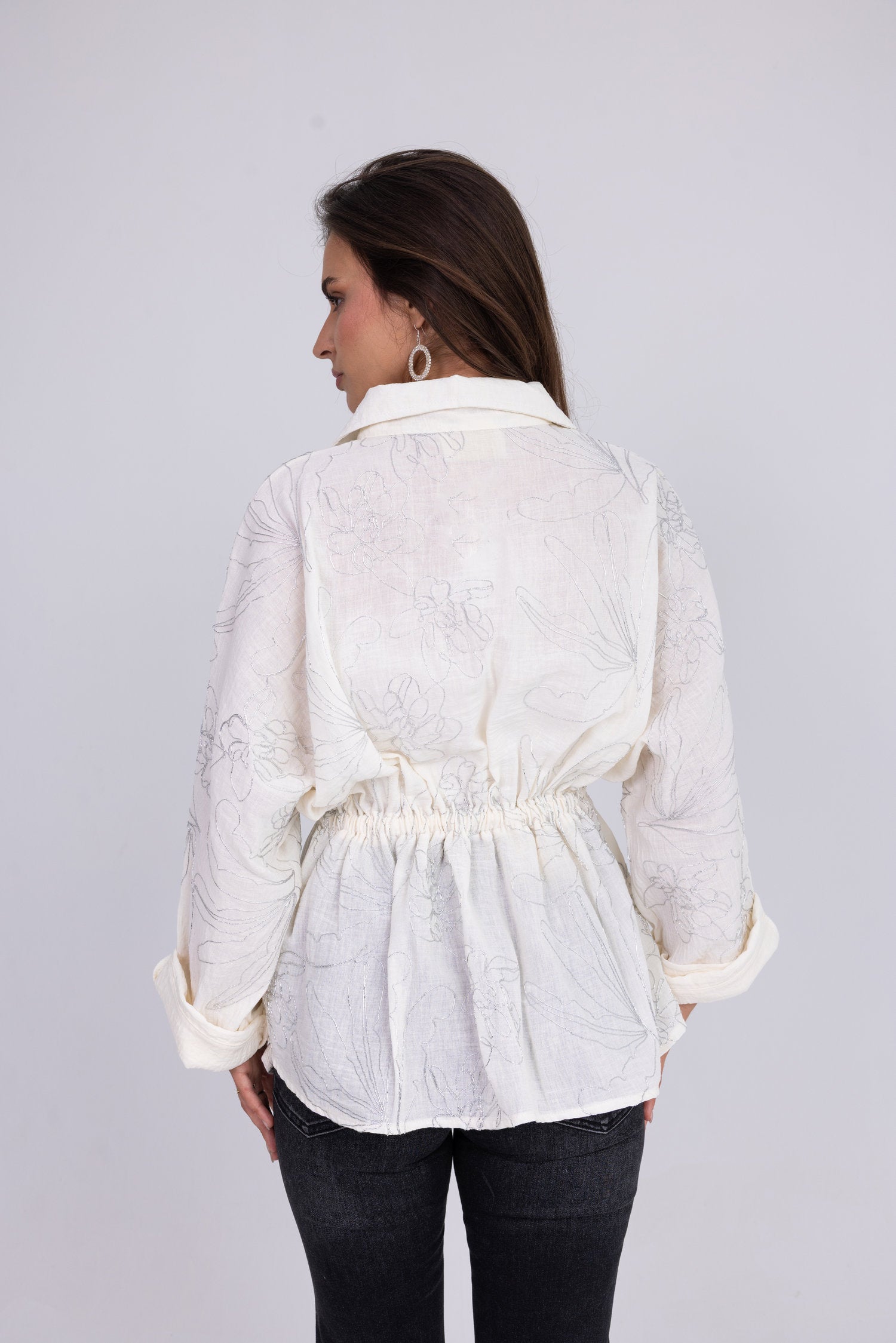 Sketch Shirt in Off-White