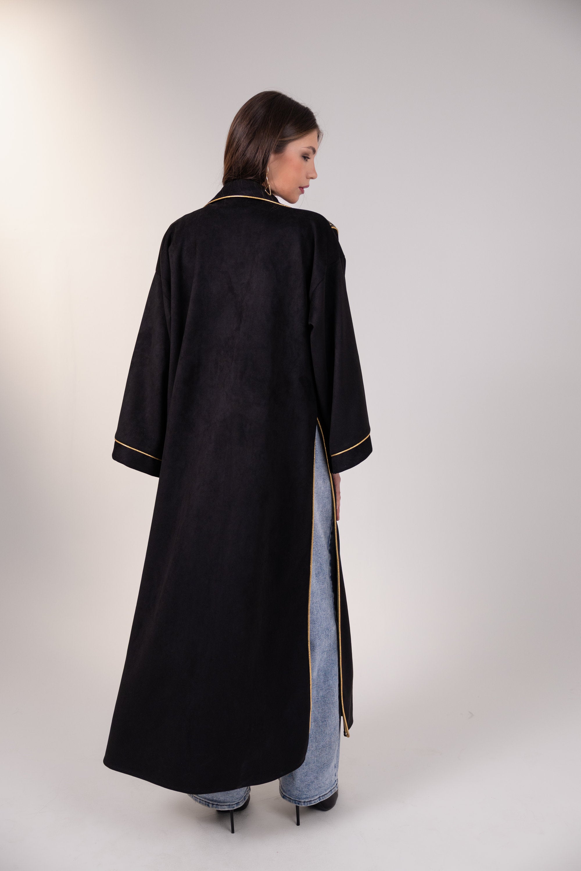Layla Kaftan in Black