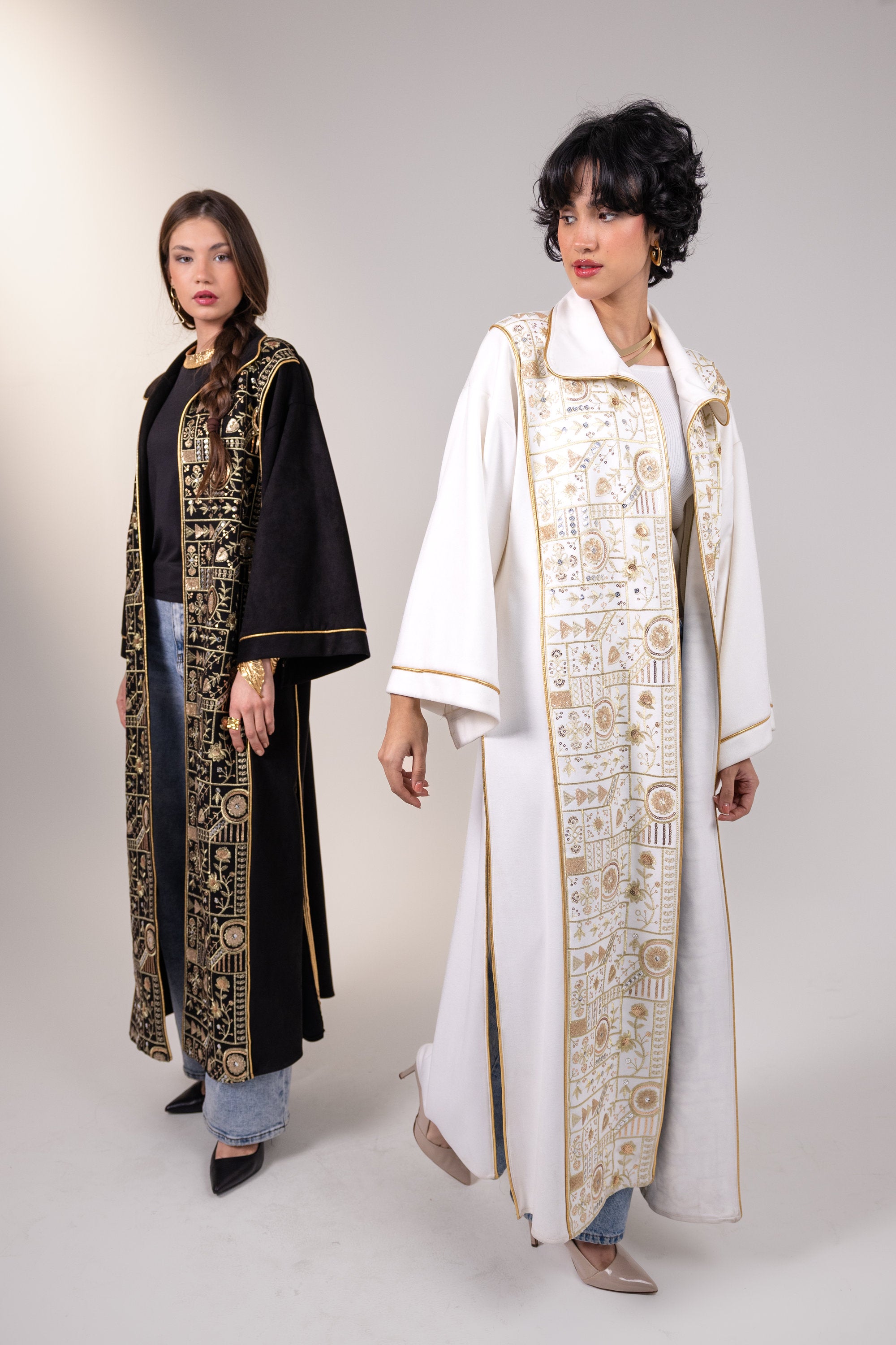 Layla Kaftan in Off White