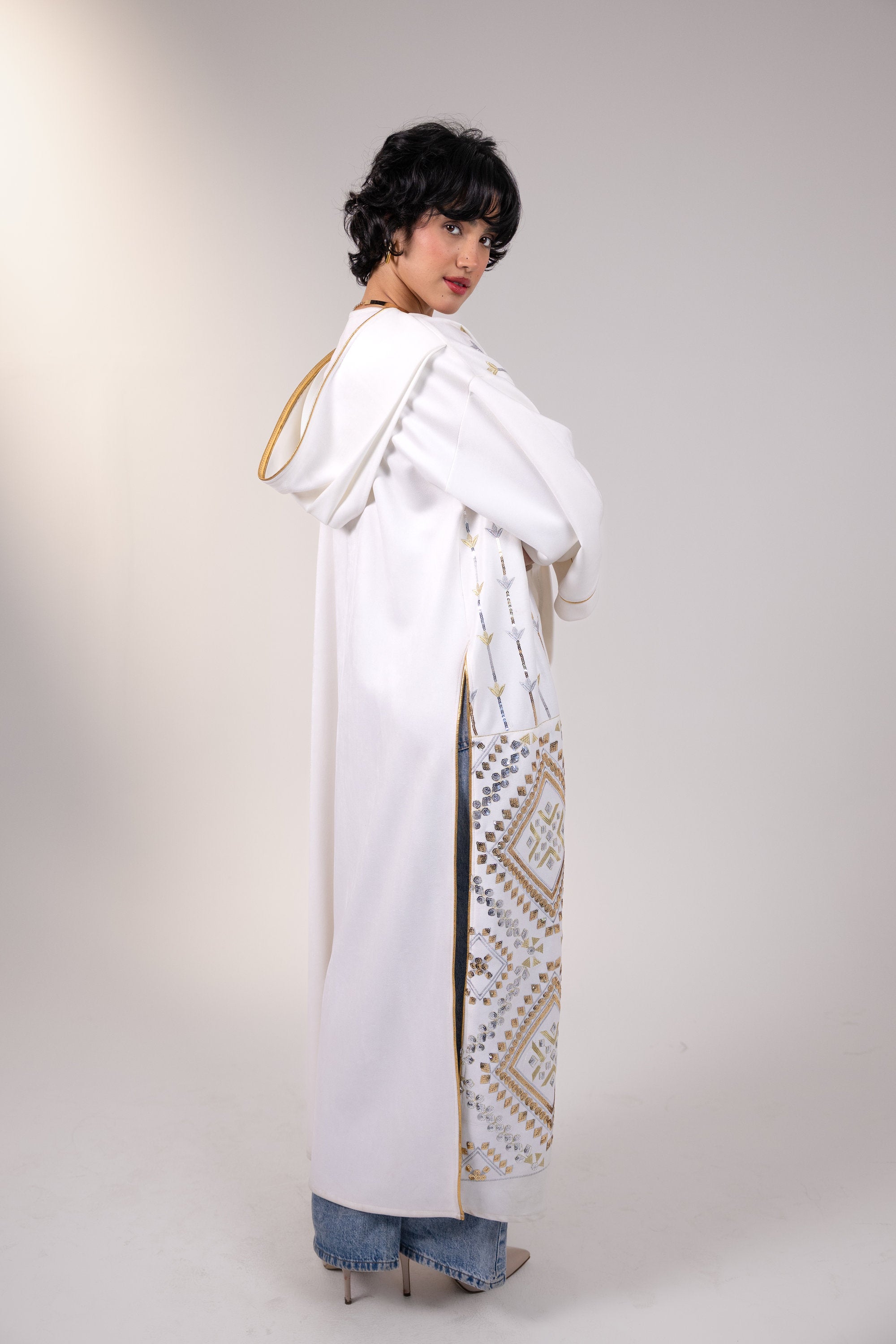 Nadia Kaftan in Off white