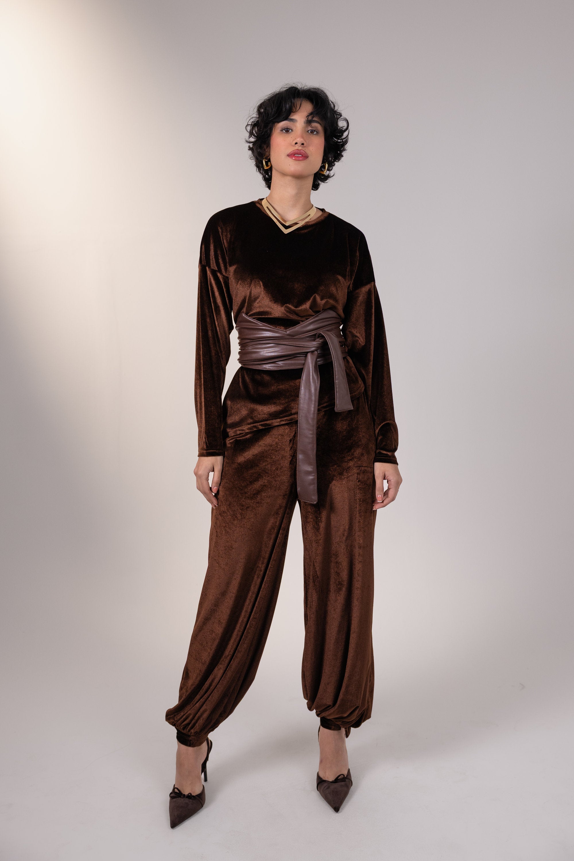 Anisa Basic in Brown
