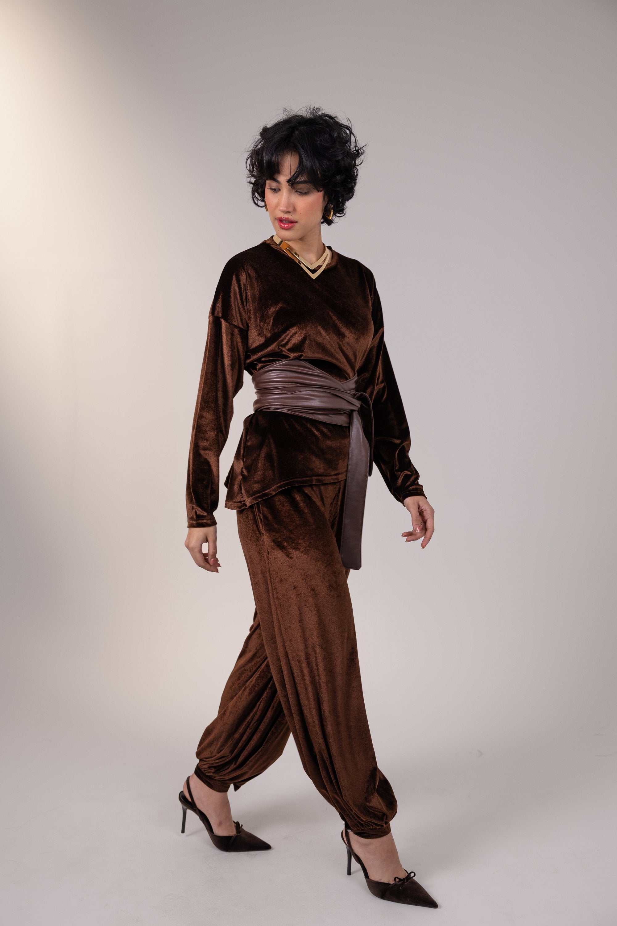 Anisa Basic in Brown