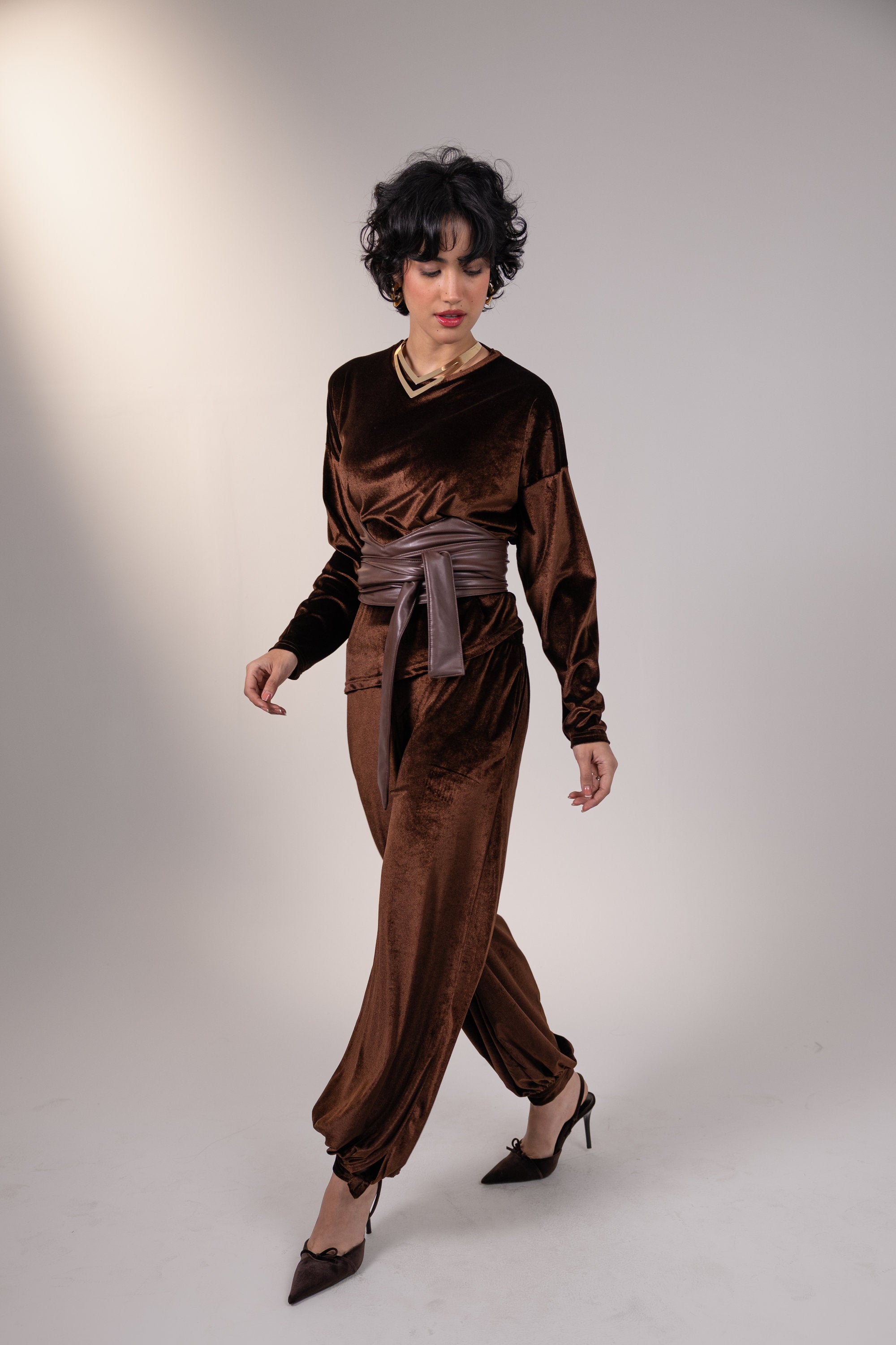 Anisa Basic in Brown