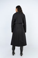 Amber Coat Black