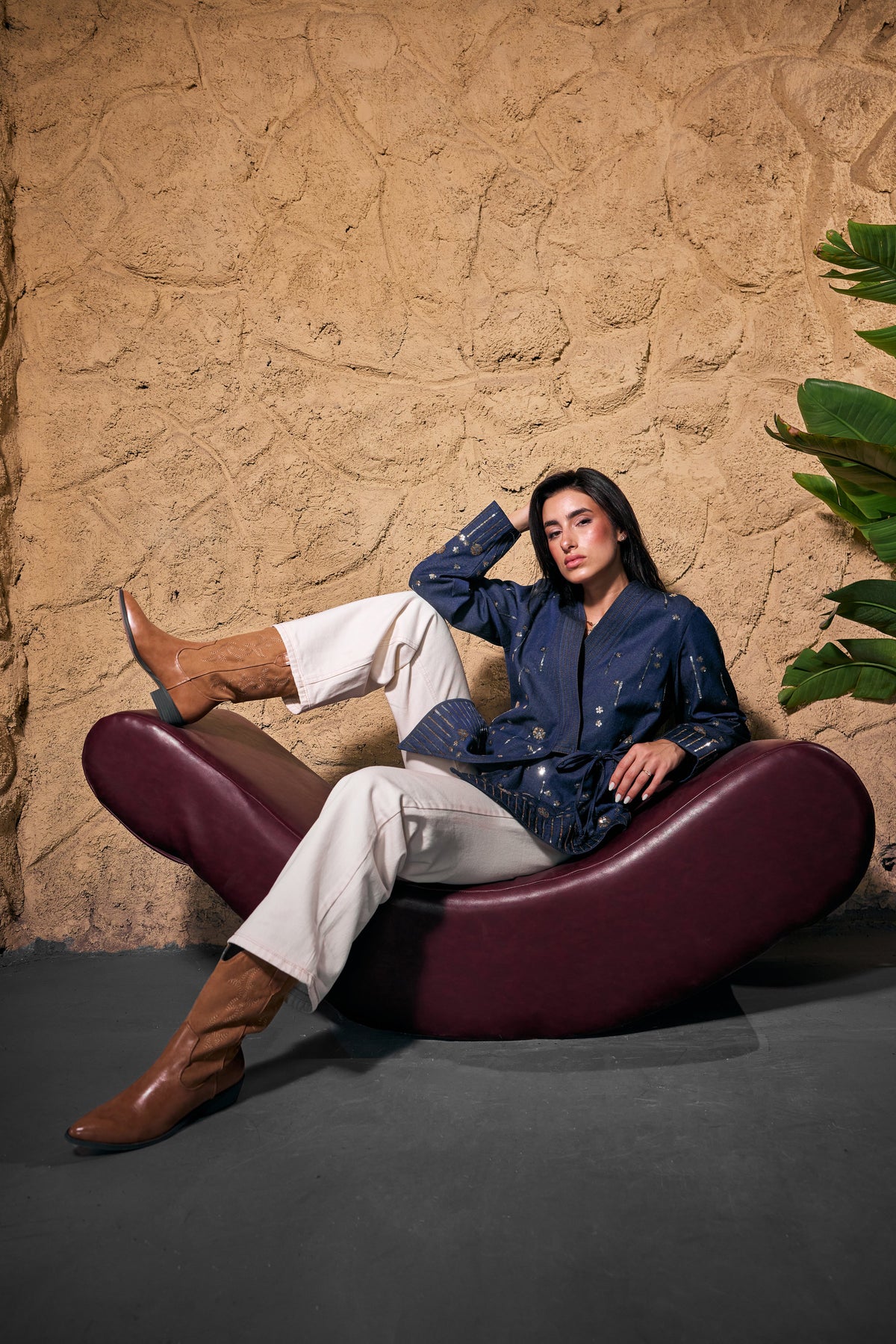 Breeze Wrap JACKET -Navy
