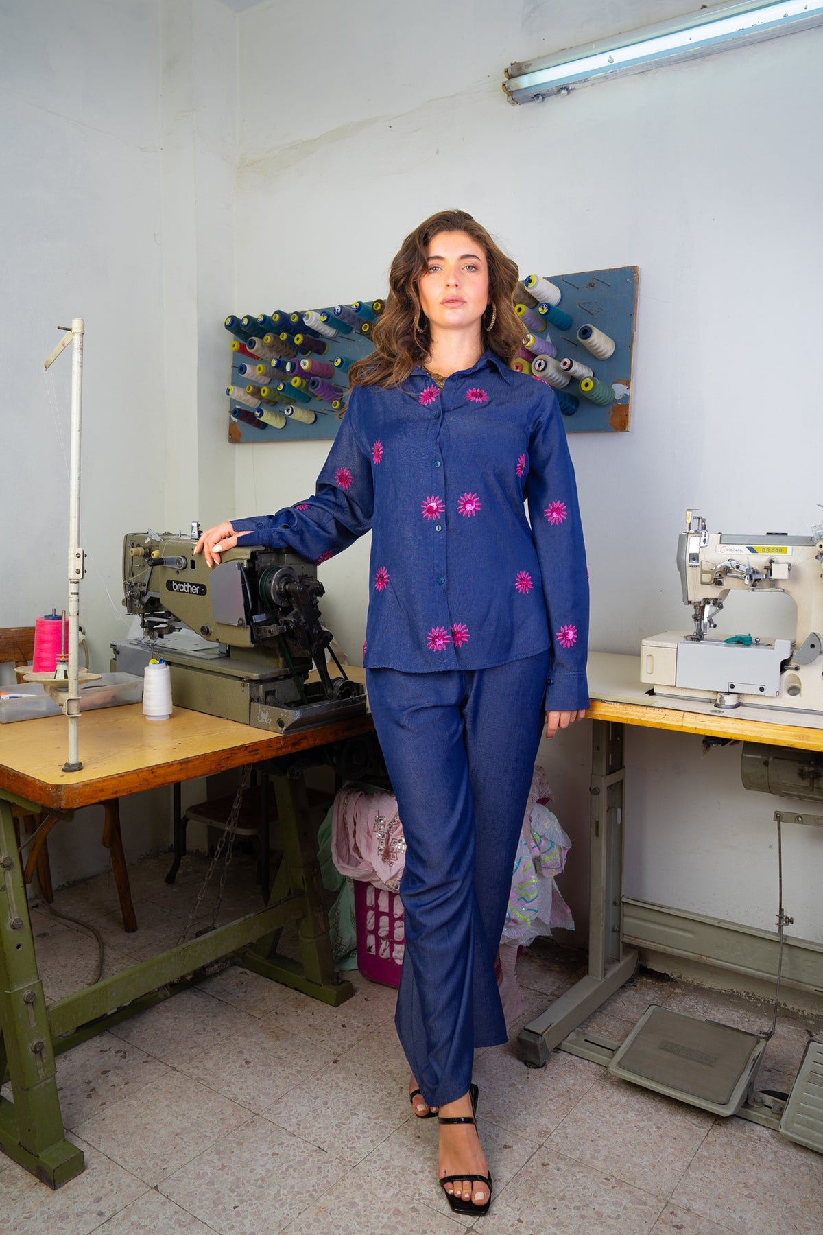 Isabella denim set