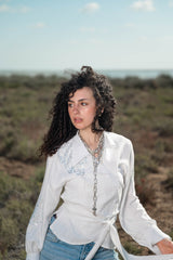 Silver glow shirt