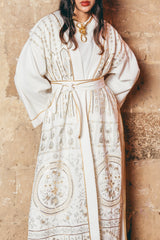 Gawaher Kaftan _ White