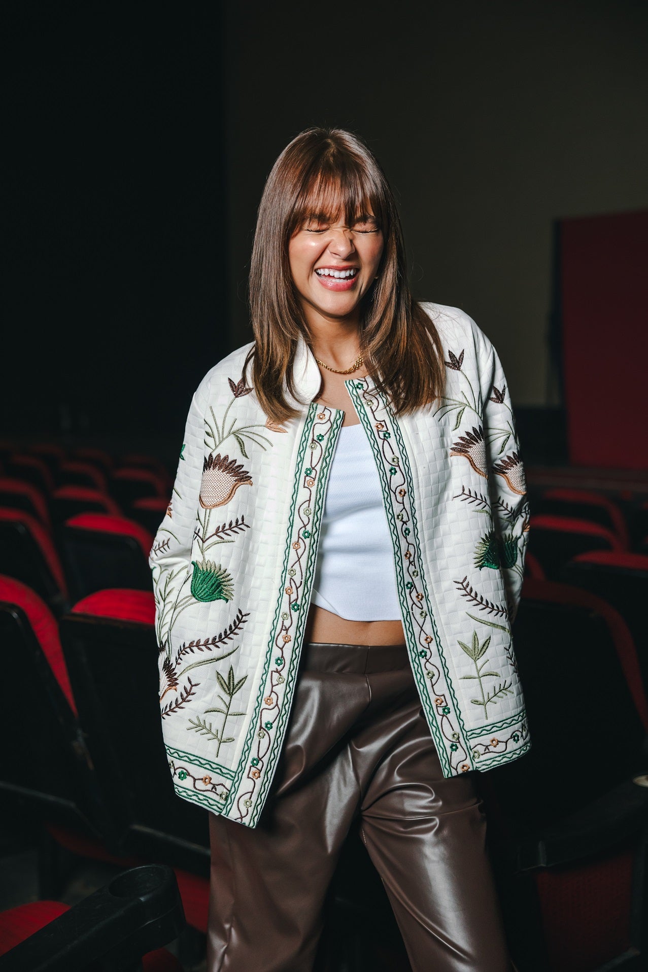 Tia embroidered jacket