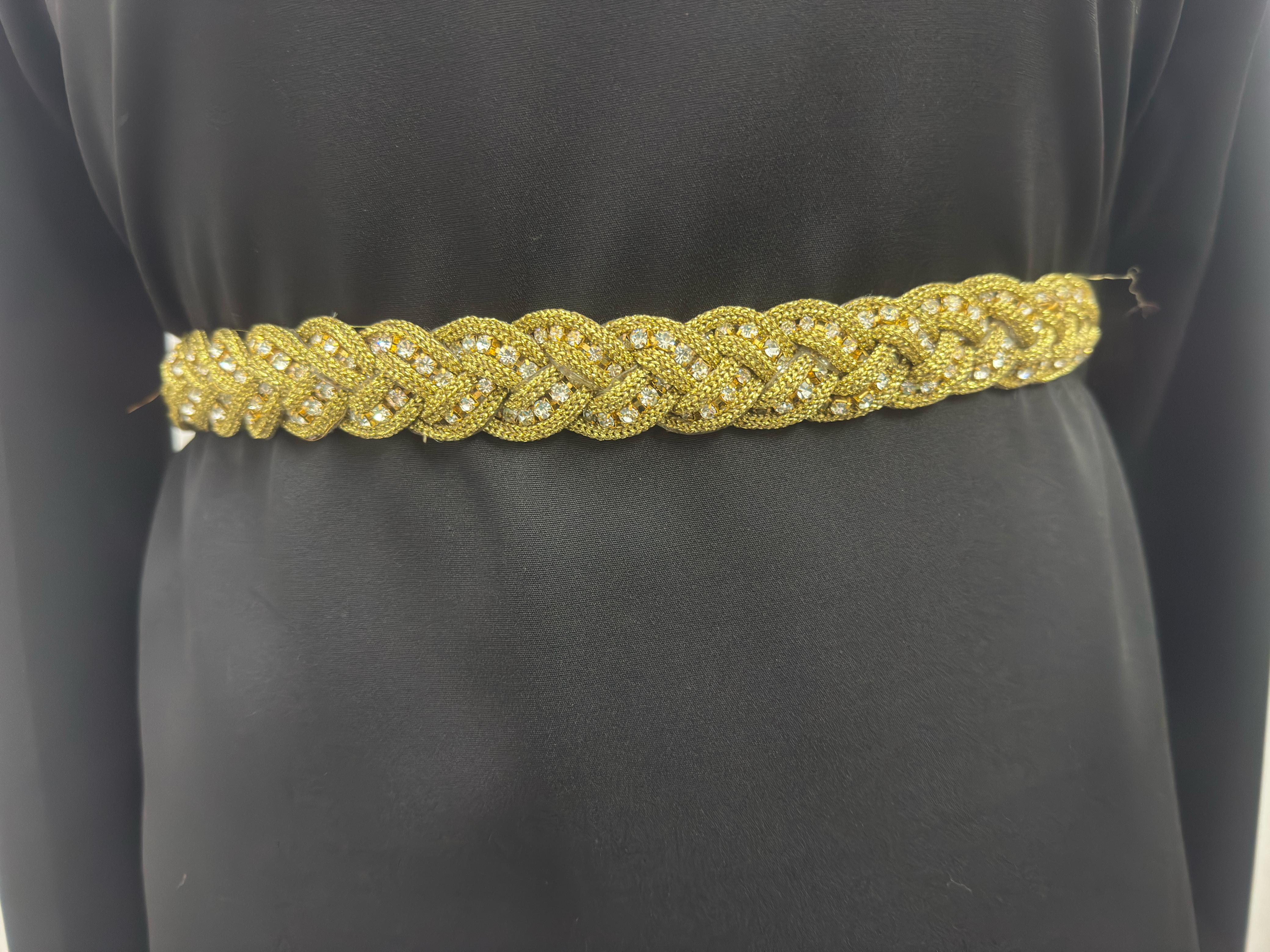 Braided Gold belt