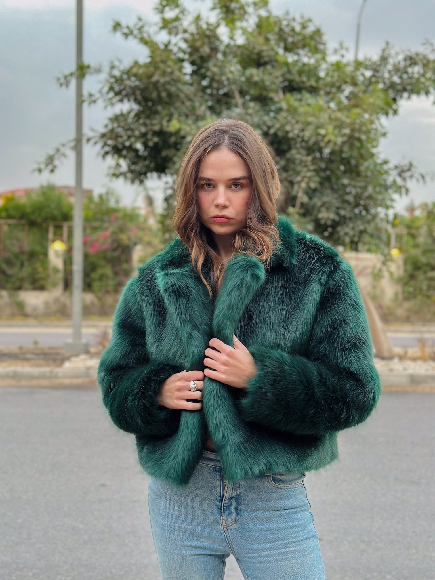 Celina fur jacket