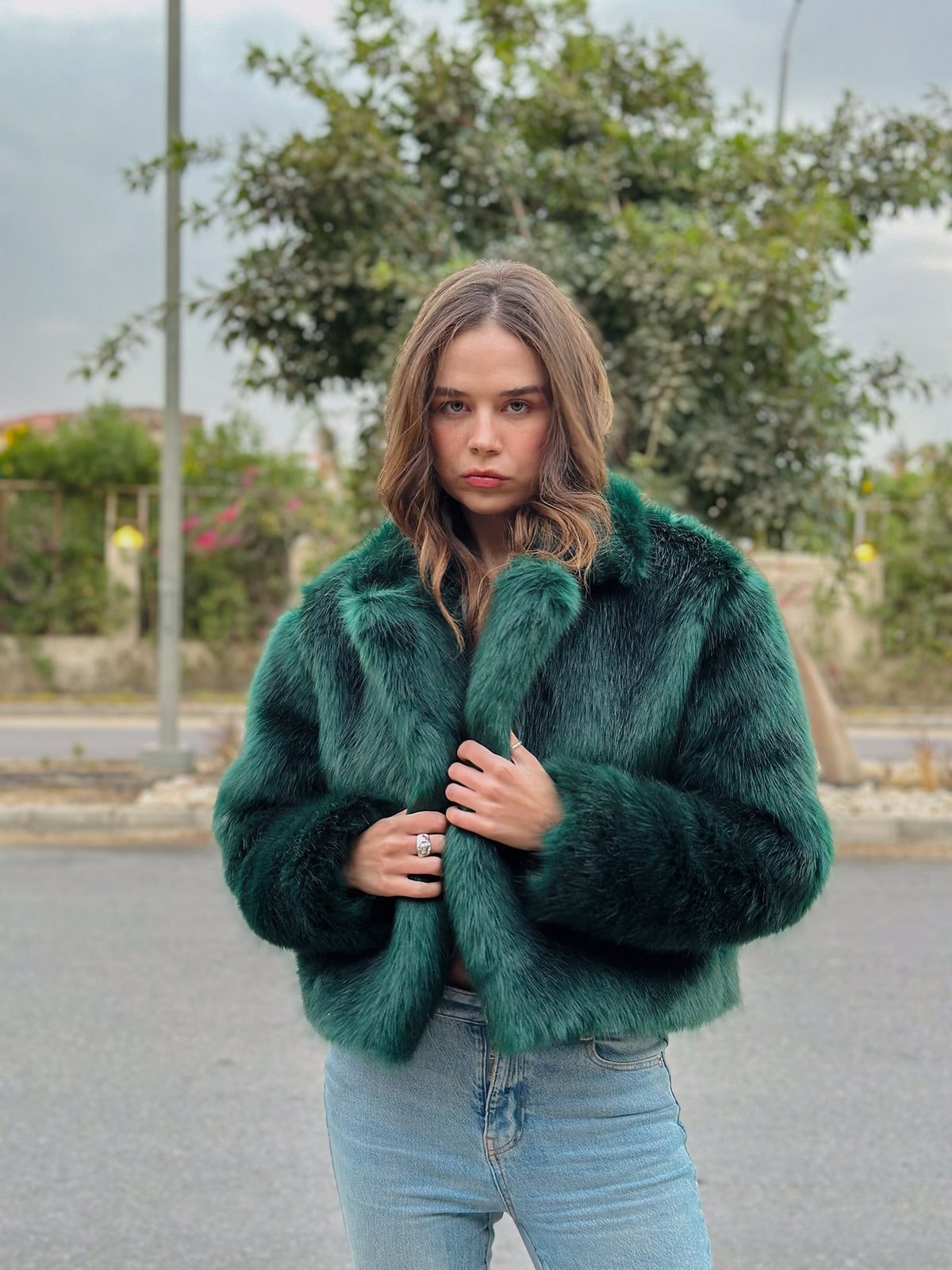Celina fur jacket
