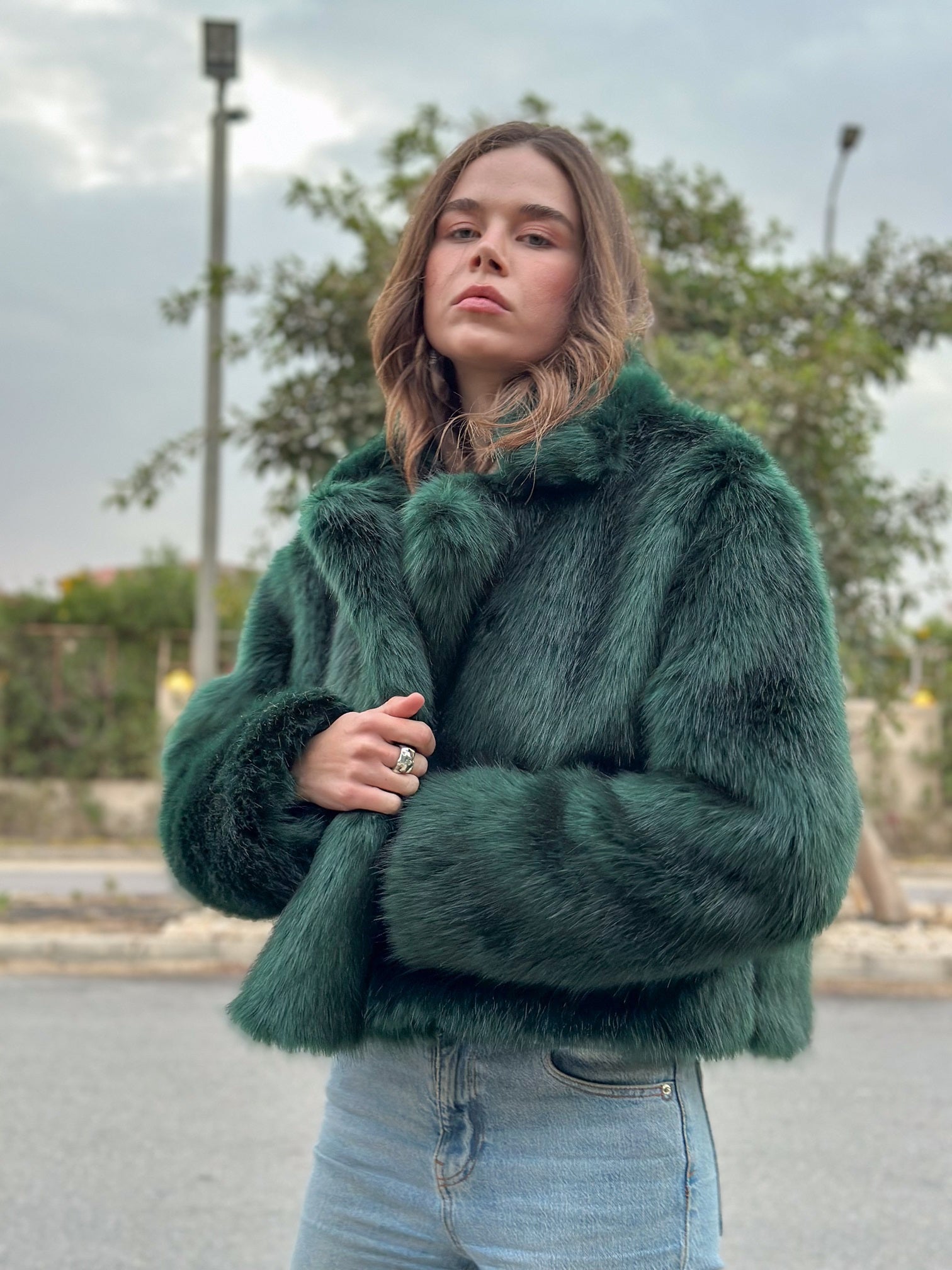 Celina fur jacket