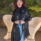 Florina Embroidery Scarf _ Black
