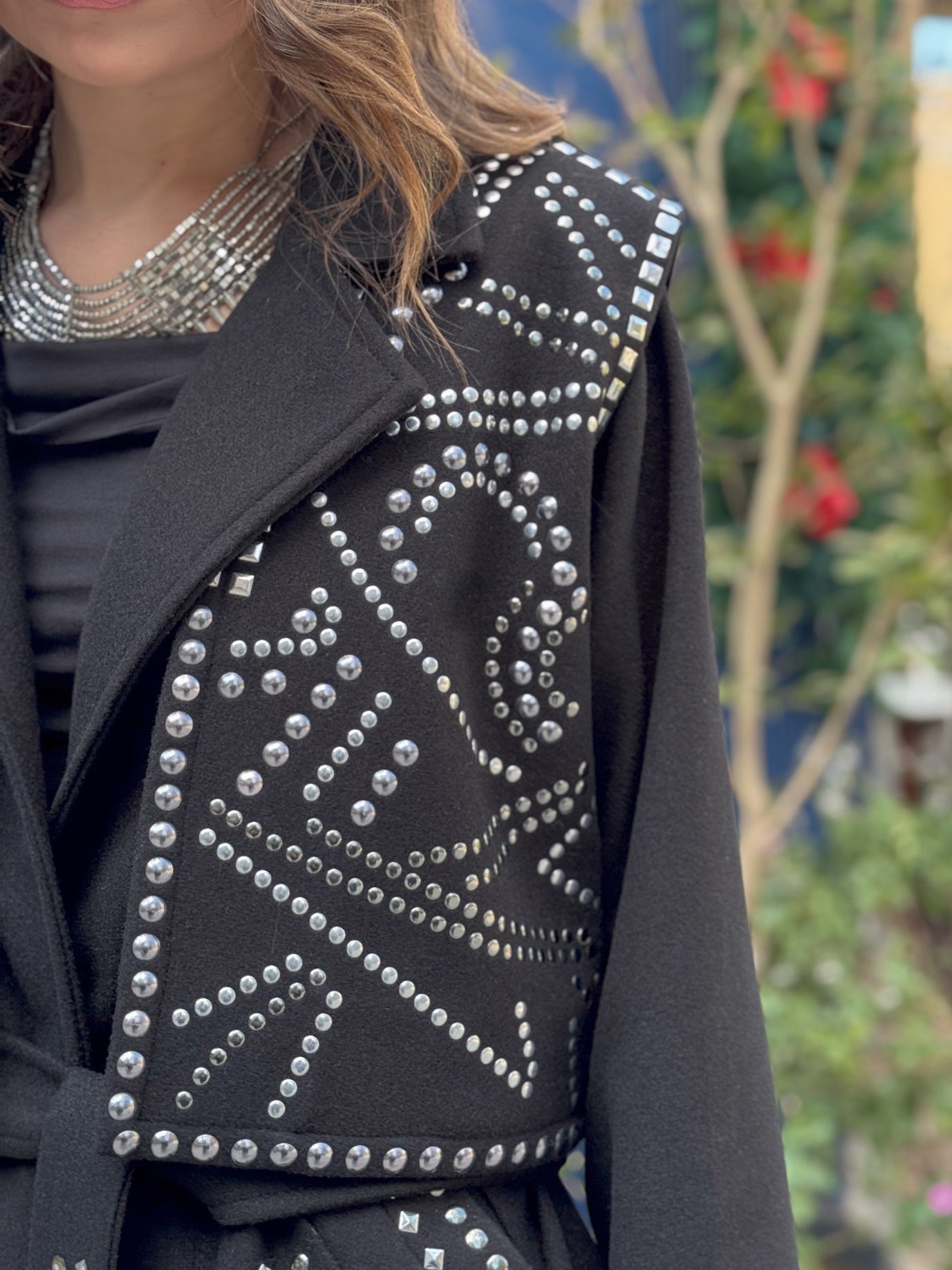 Charisma black coat&vest