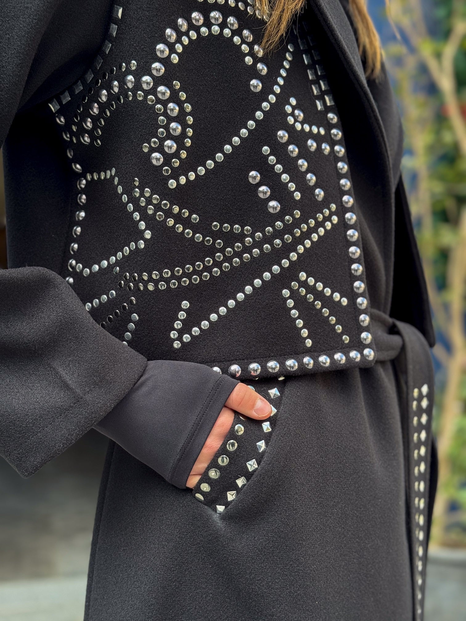 Charisma black coat&vest