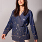 Breeze Wrap JACKET -Navy