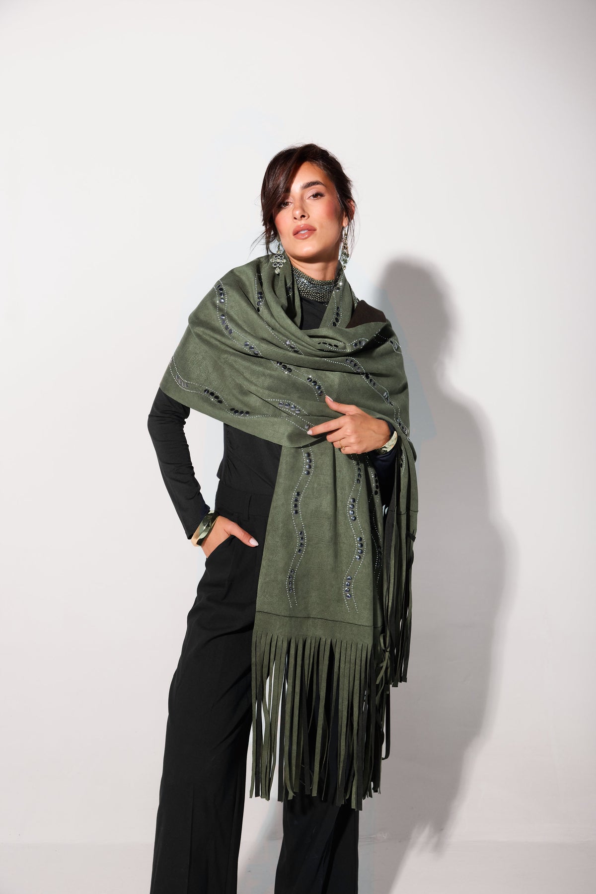 Ember SCARF -Olive