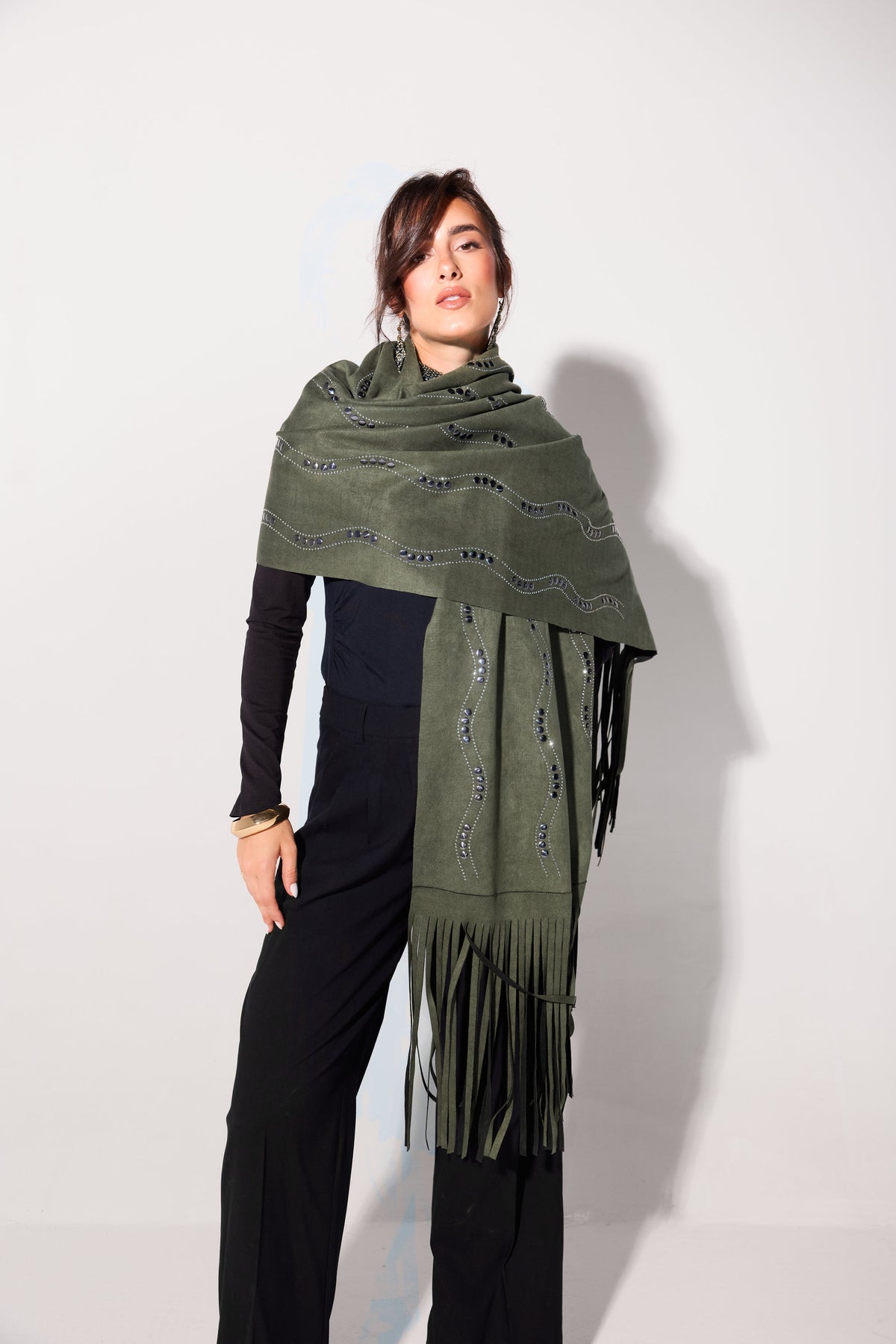 Ember SCARF -Olive