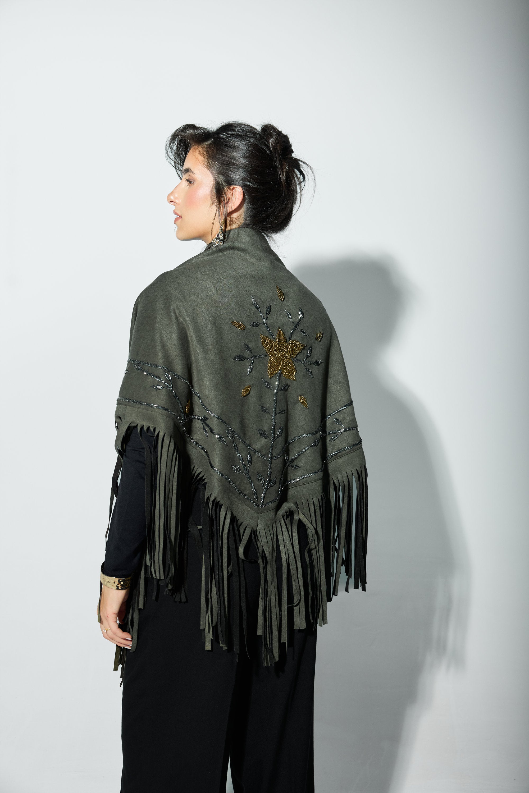 SAGE SCARF -Olive