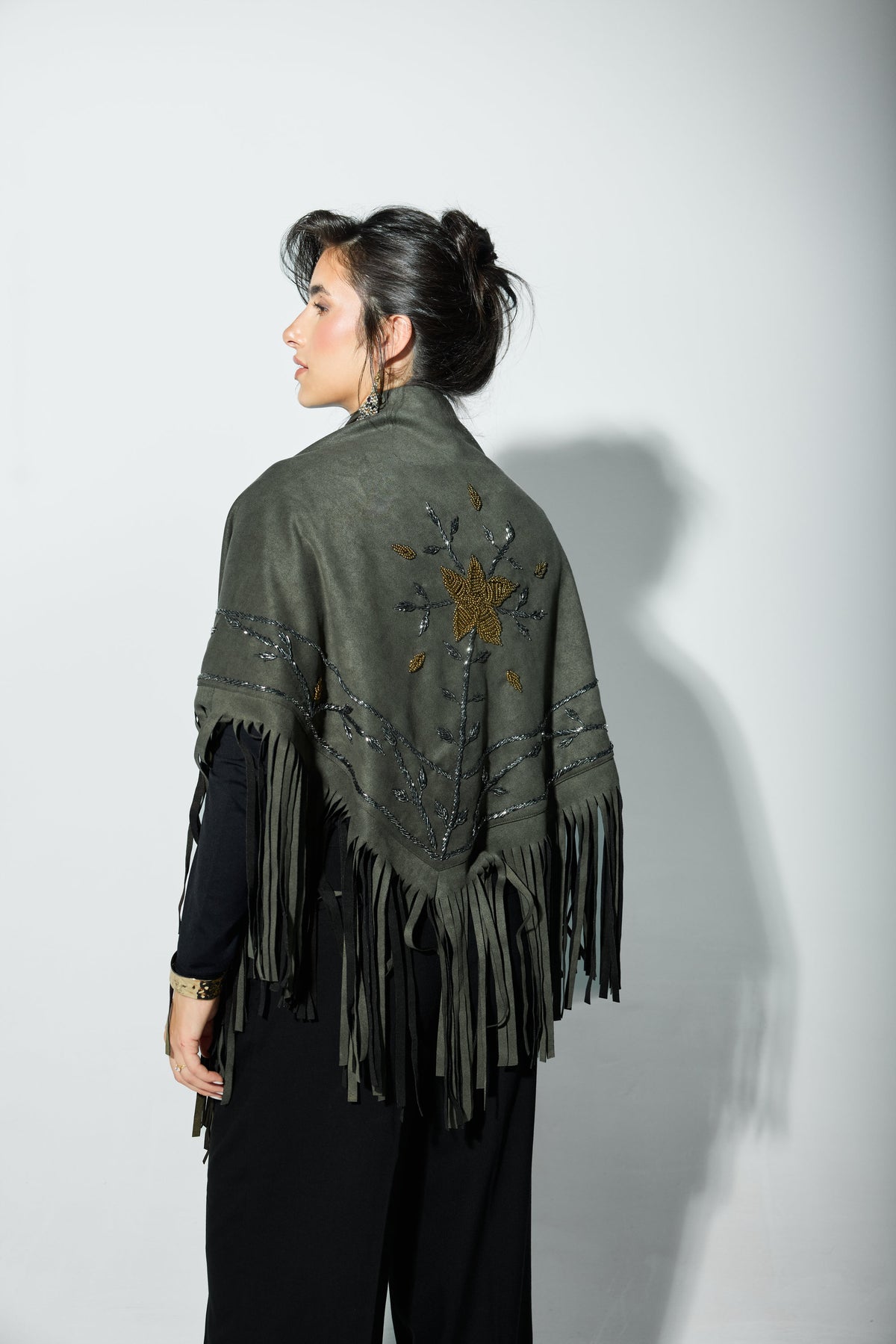 SAGE SCARF -Olive