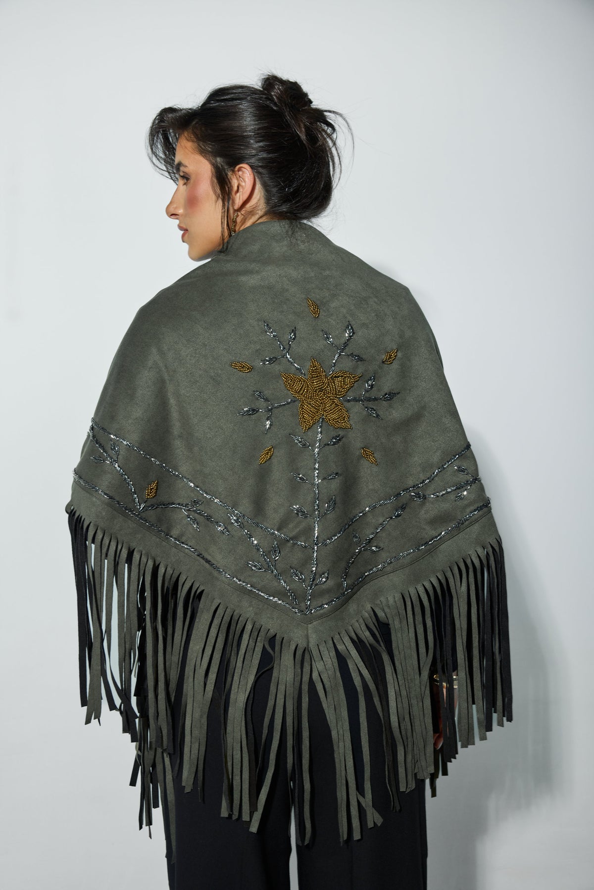 SAGE SCARF -Olive