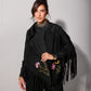 Petal SCARF -Black