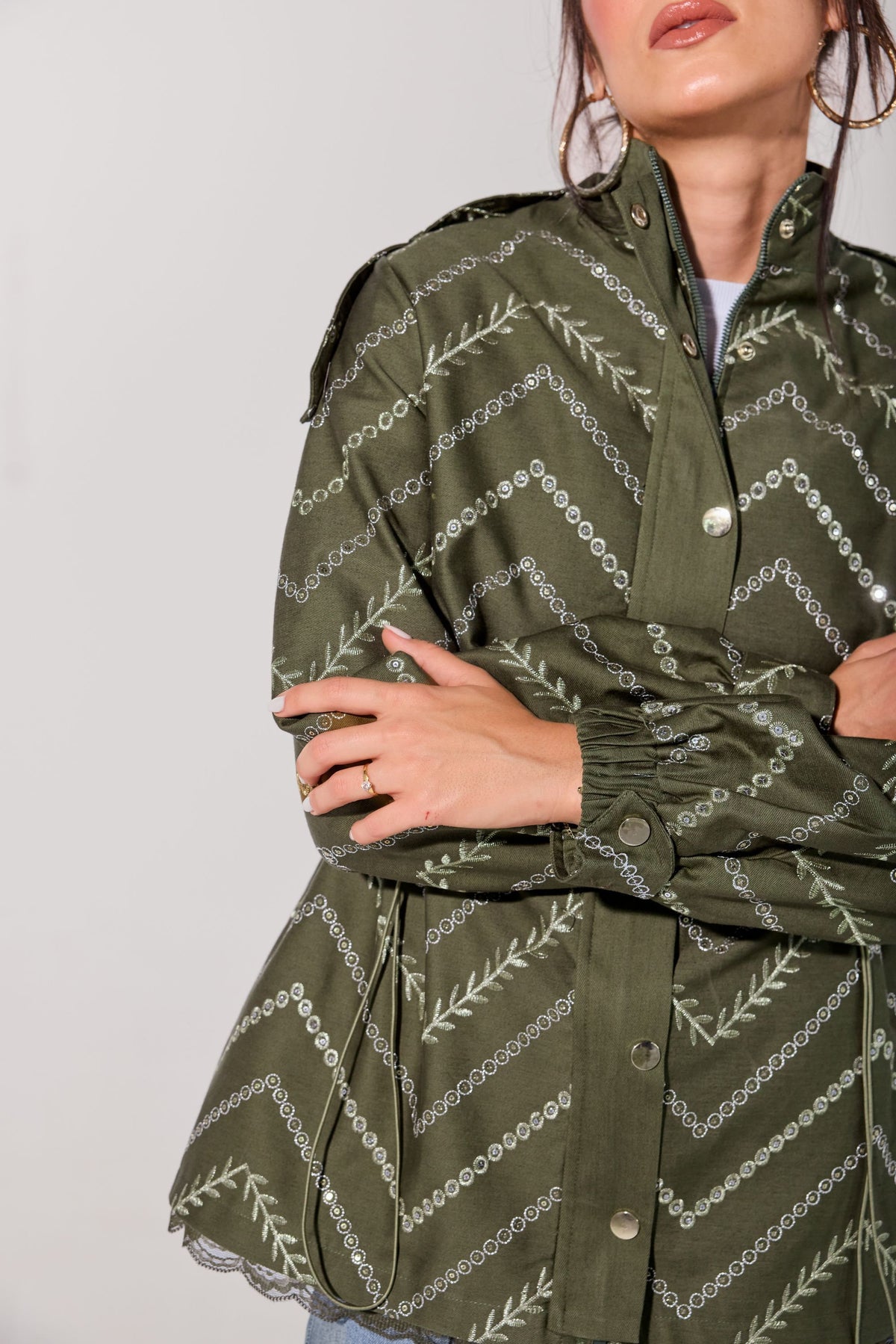 Cleo JACKET -Olive