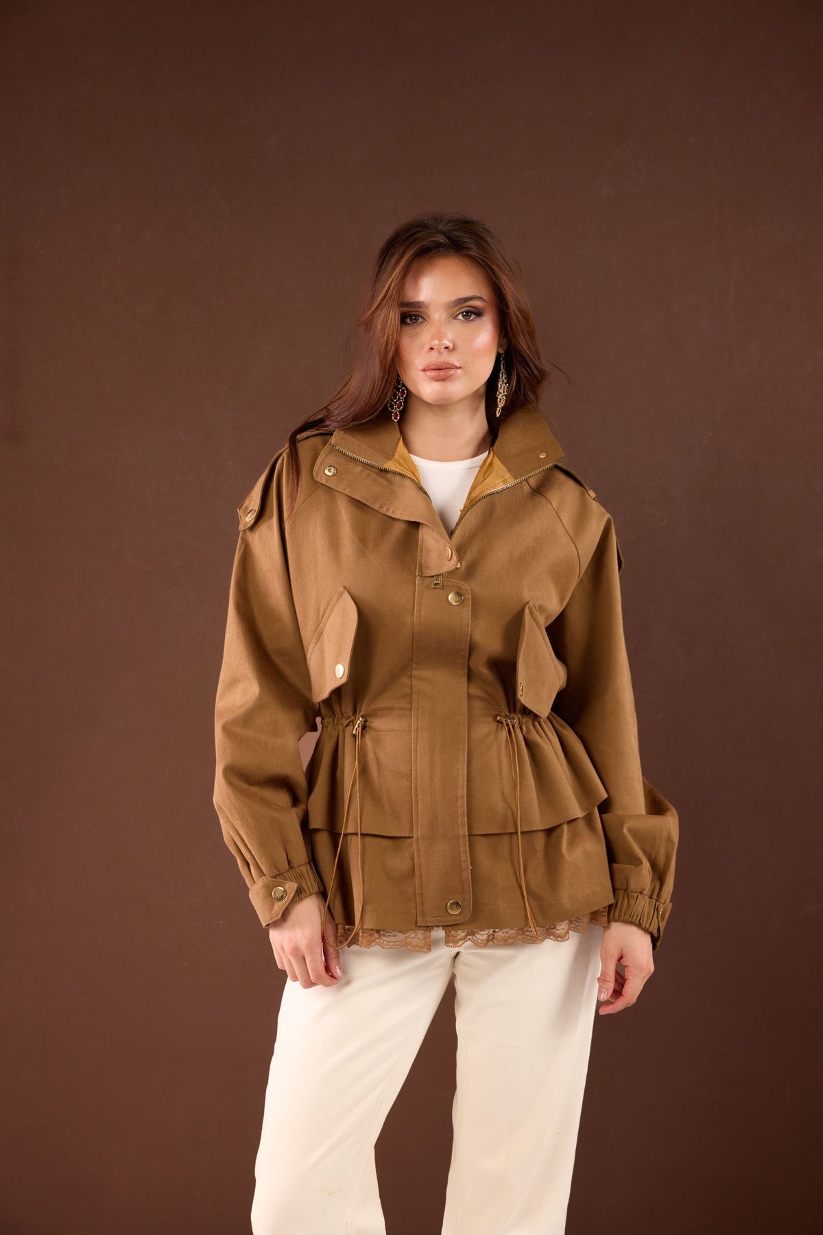 Rustle JACKET -Brown