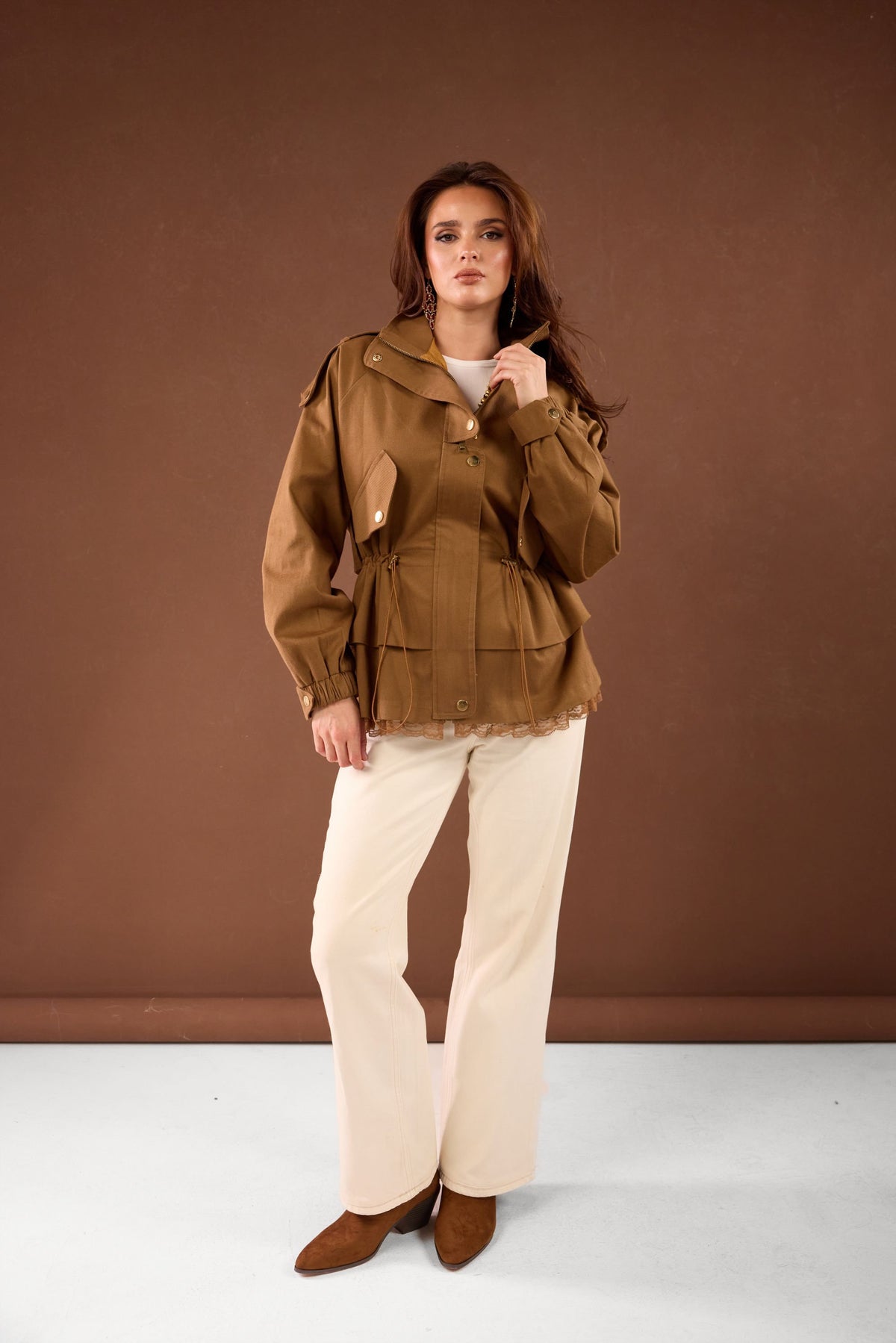 Rustle JACKET -Brown