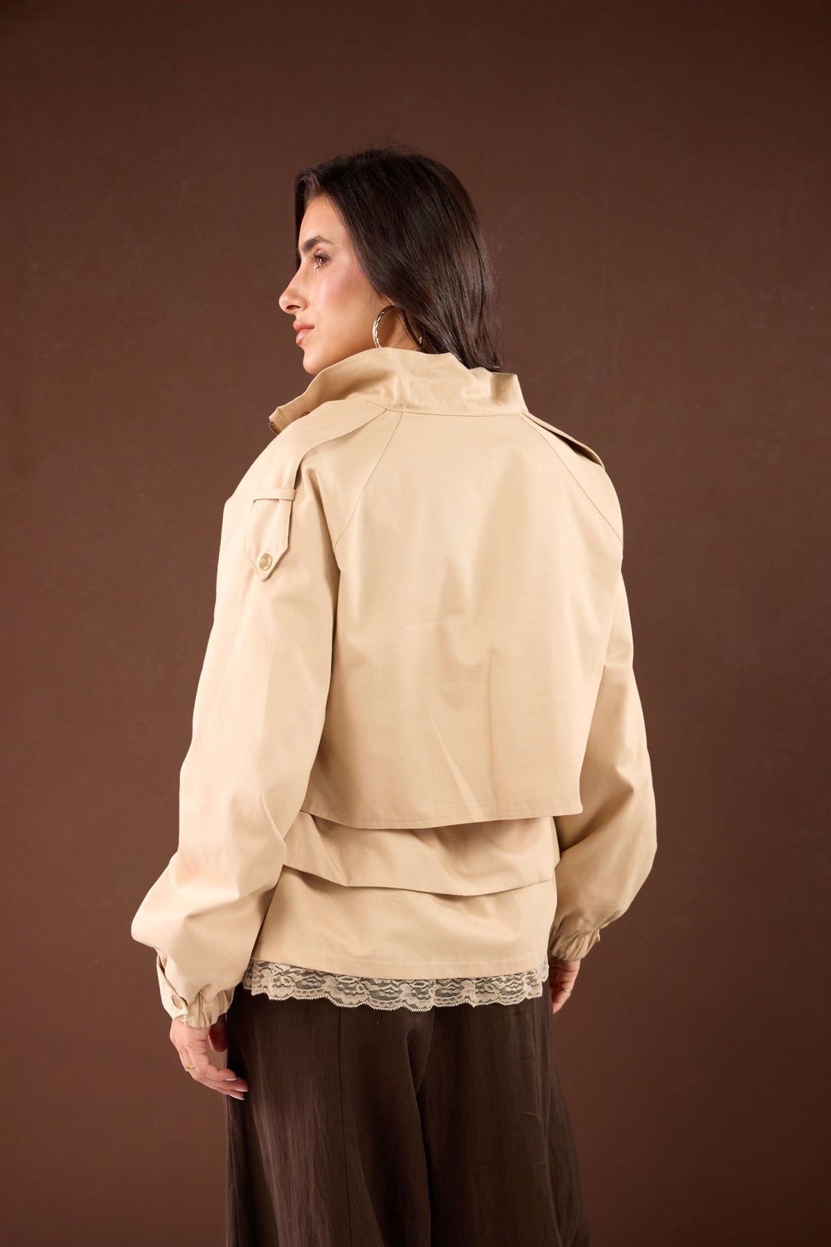 Rustle JACKET -Beige