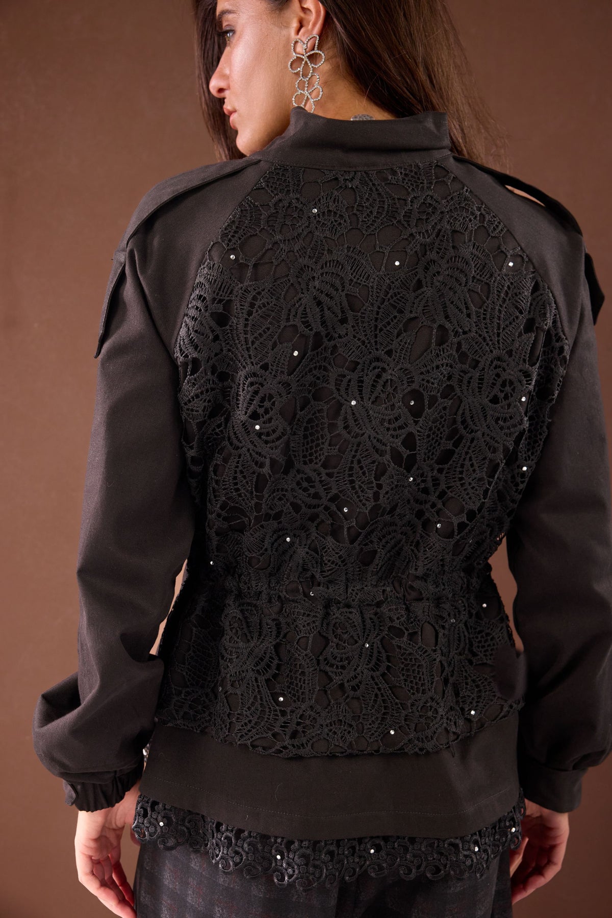 Lacebloom JACKET -Black