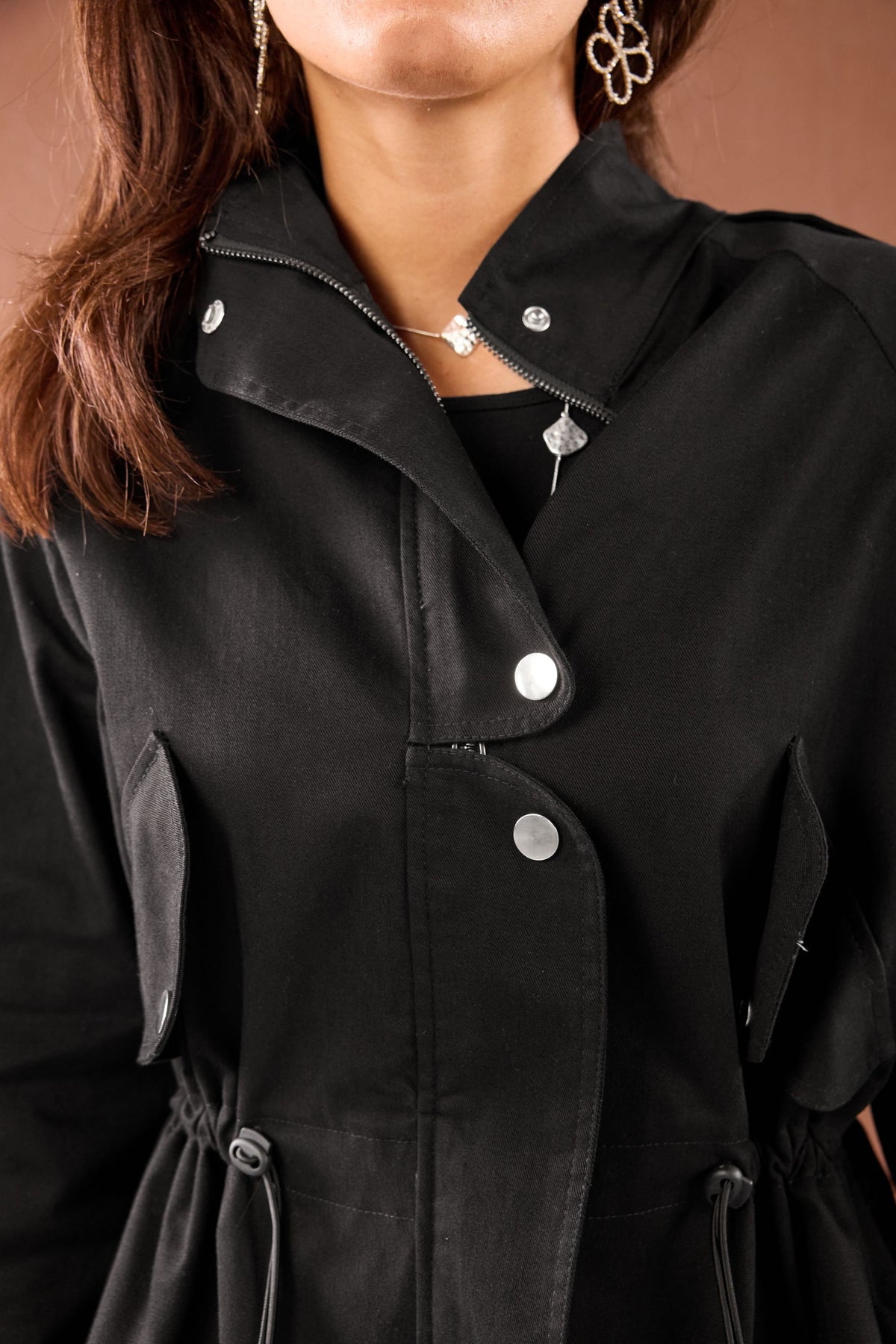 Lacebloom JACKET -Black