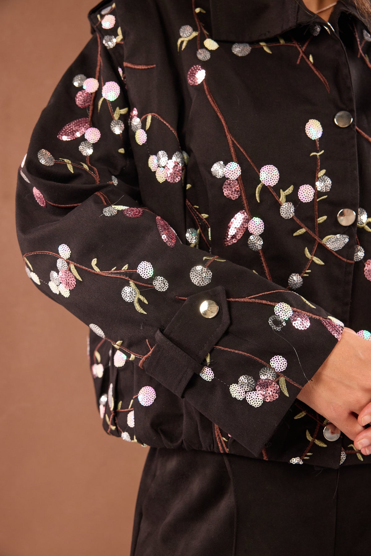 FLEUR JACKET -Black