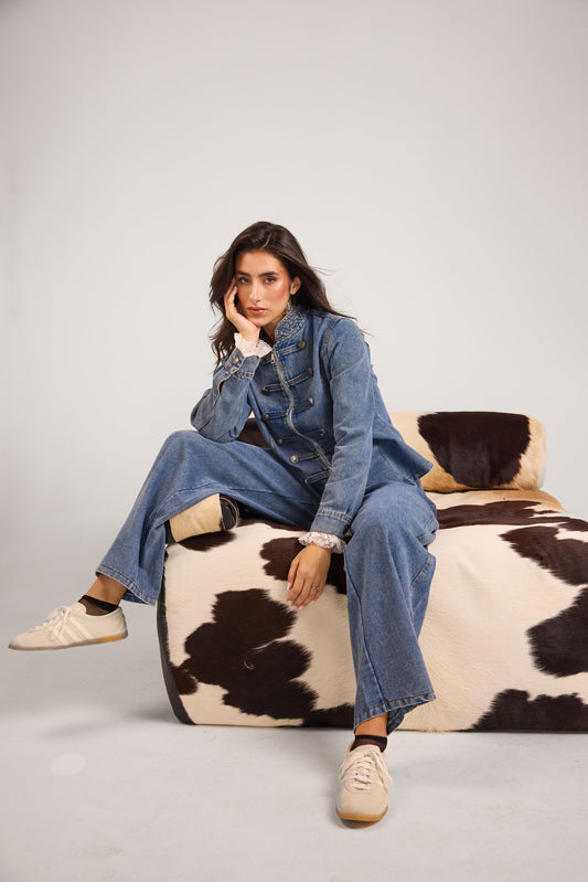 Indigo Denim Set SET -Blue