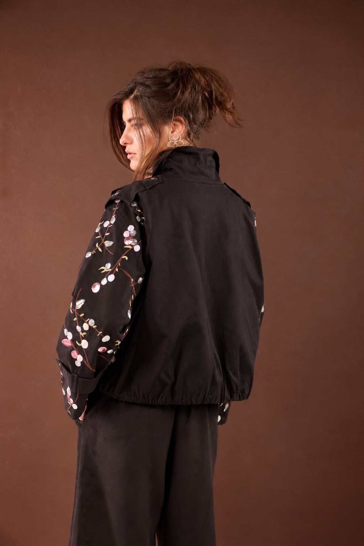 FLEUR JACKET -Black