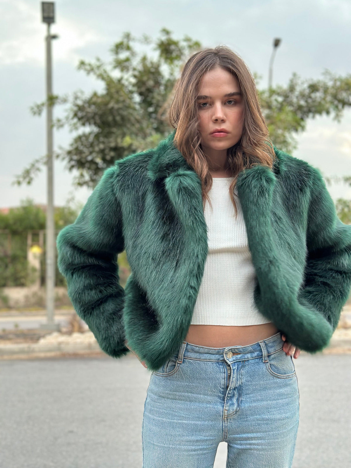 Celina fur jacket