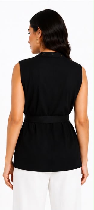 Kinda Vest in Black